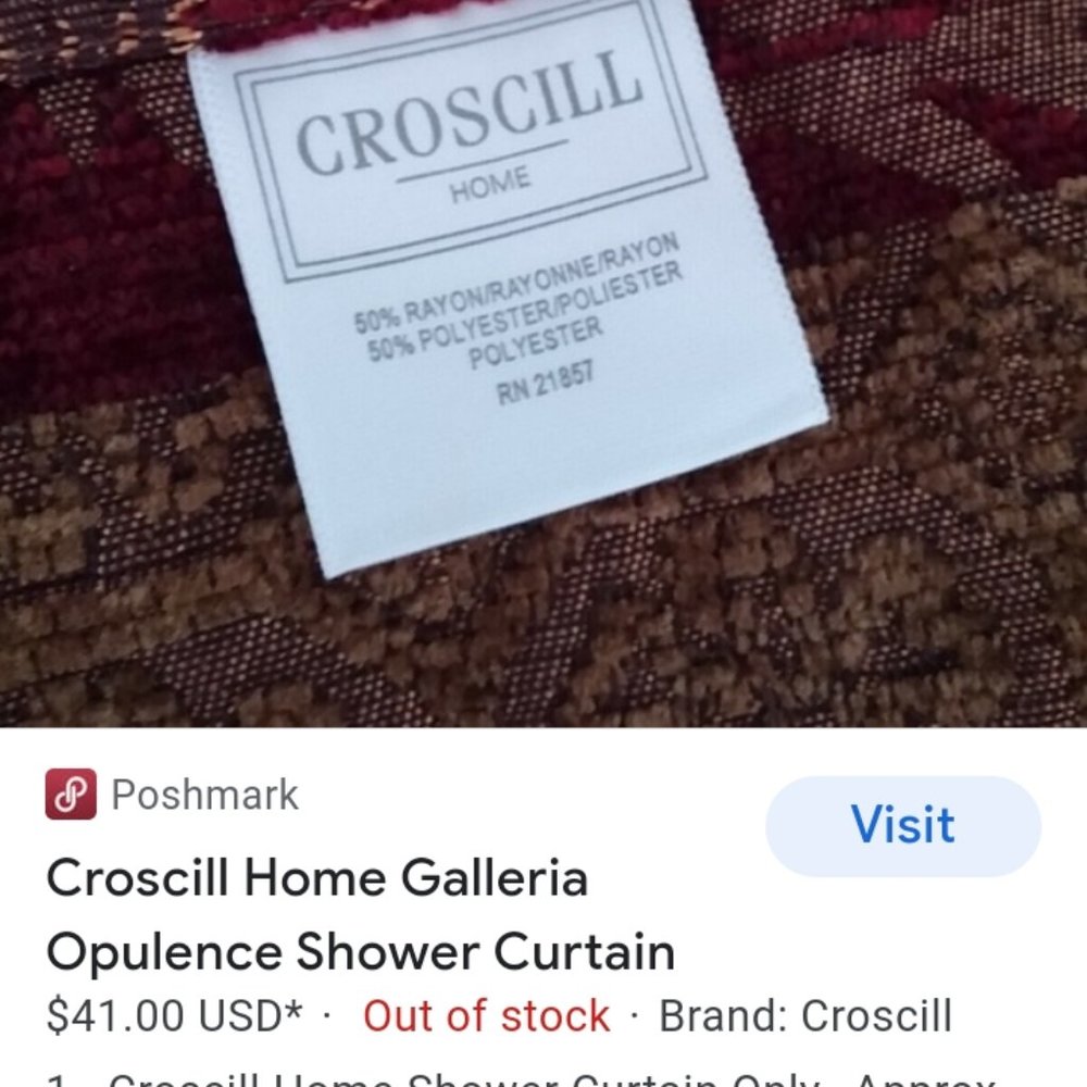 HEAVY DUTY SHOWER CURTAIN